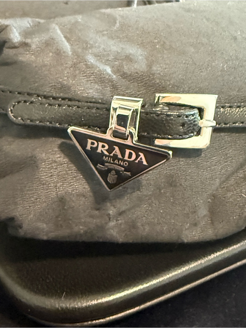 Prada Black Strappy Flat Sandals Size 39 Brand New in Box - Picture 4 of 6